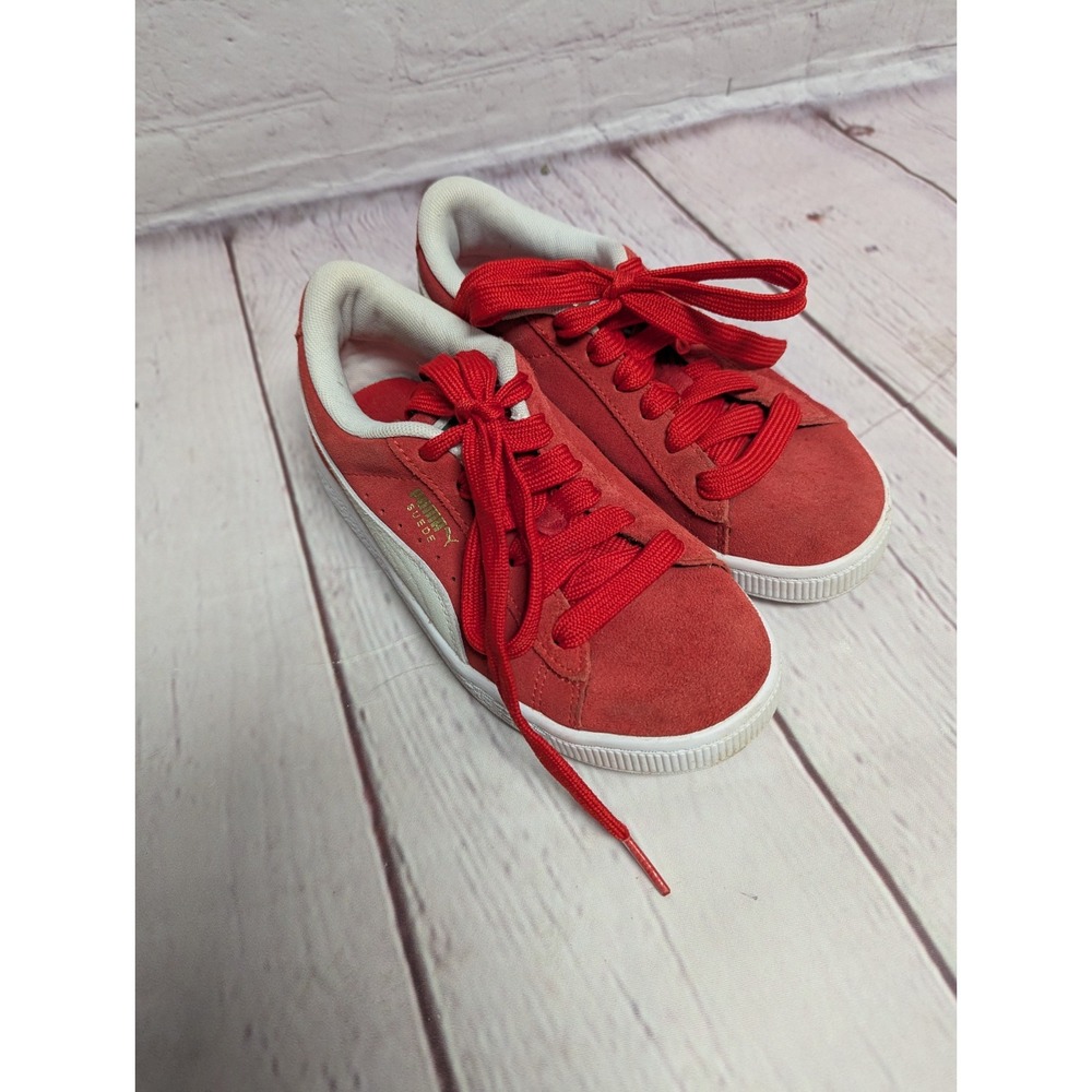 PUMA Youth 2C Suede Classic 20CM Sneakers 380561-02 EUC